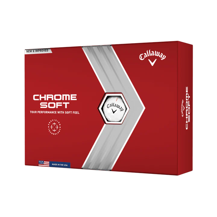 Personalised Callaway Chrome Soft golf ball
